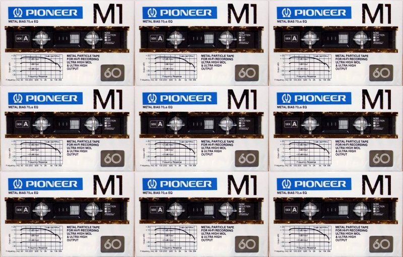 Compact Cassette:  Pioneer - M1 60