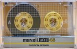 Compact Cassette Maxell UR-F 46 Type I Normal 1985 Japan