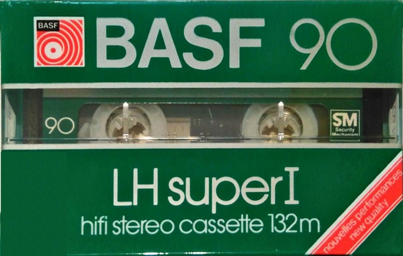 Compact Cassette: BASF  - LH Super I 90