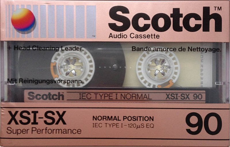 Compact Cassette: 3M Scotch - XS I-SX 90