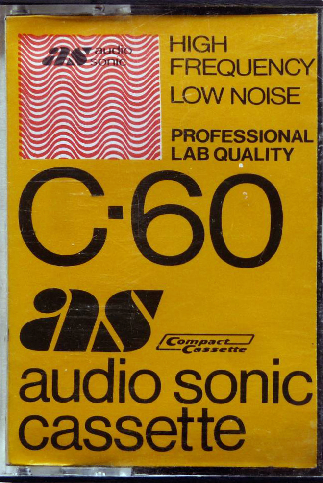 Compact Cassette Audio Sonic 60 Type I Normal 1972 Europe