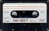 Compact Cassette СВЕМА / SVEMA MK 60-7 60 Type II Chrome 1989 USSR