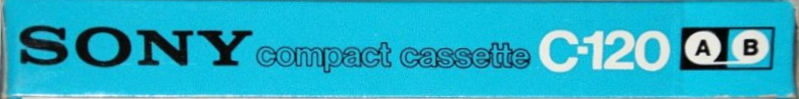 Compact Cassette Sony 120 Type I Normal 1973 Japan