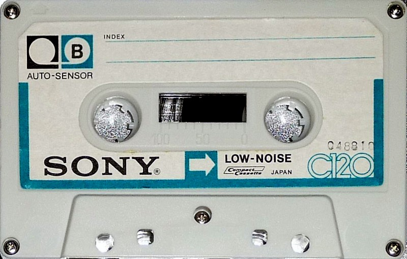 Compact Cassette Sony 120 Type I Normal 1973 Japan