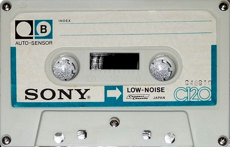 Compact Cassette: Sony  -  120