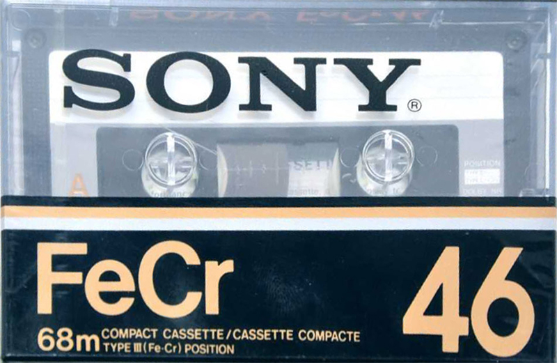 Compact Cassette: Sony  - FeCr 46