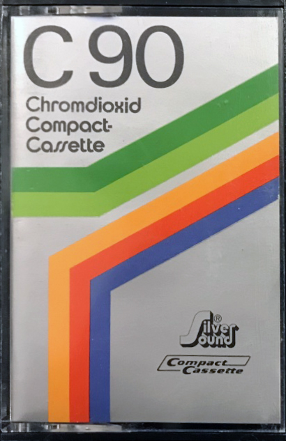 Compact Cassette Silver Sound 90 "Multibrand" Type II Chrome 1977 Europe