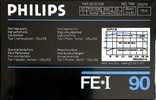 Compact Cassette Philips FE-I 90 Type I Normal 1984 Europe