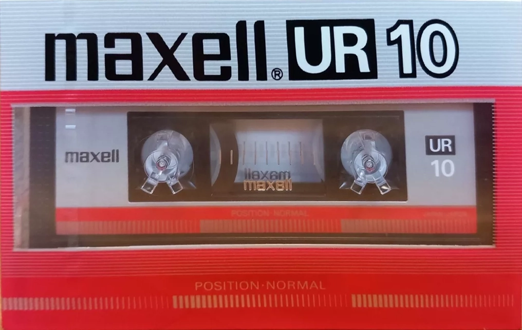 Compact Cassette Maxell UR 10 Type I Normal 1986 Japan