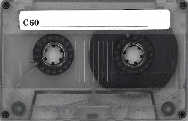 Compact Cassette Sakura CHS 60 Type II Chrome 1989 Italy