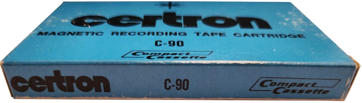 Compact Cassette Certron 90 Type I Normal 1971 USA