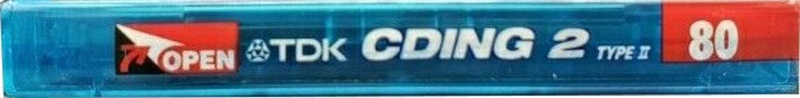 Compact Cassette: TDK  - CDing 2 80