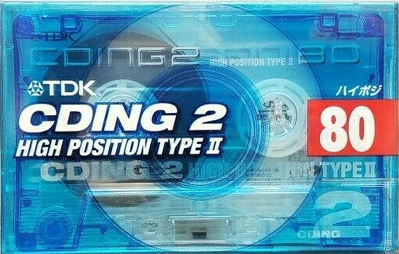 Compact Cassette: TDK  - CDing 2 80