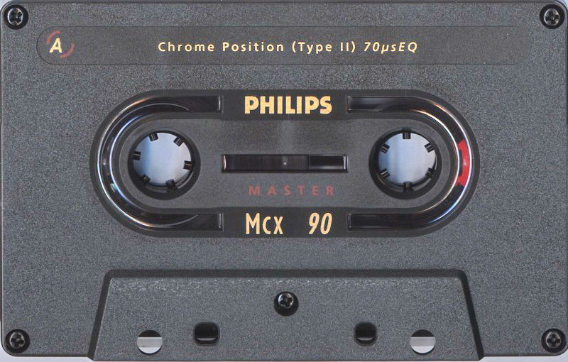 Compact Cassette: General Magnetics Philips - MCX Master 90