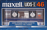 Compact Cassette Maxell UDS 46 Type I Normal 1985 USA