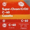 Compact Cassette HGS Electronic 60 Type II Chrome 1977 Europe