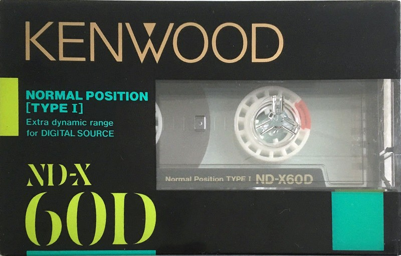 Compact Cassette:  Kenwood - ND-x 60