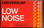 Compact Cassette Universum 45 Type I Normal 1979 Europe