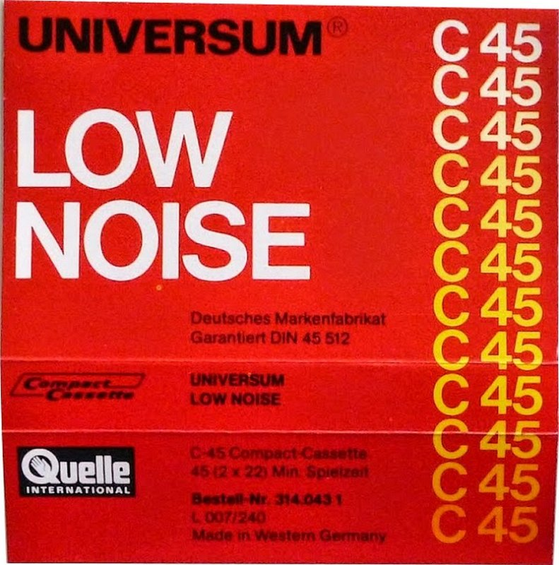 Compact Cassette:  Universum -  45