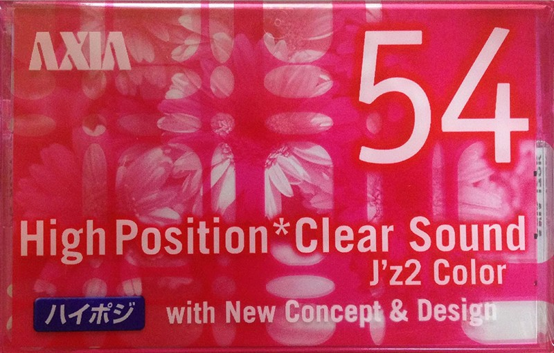 Compact Cassette: FUJI AXIA - J`z 2 Color 54