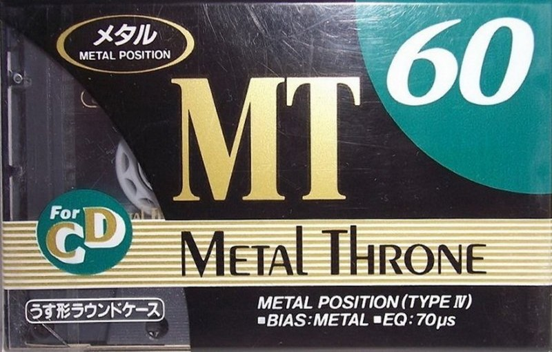 Compact Cassette Hitachi MT 60 Type IV Metal 1990 Japan