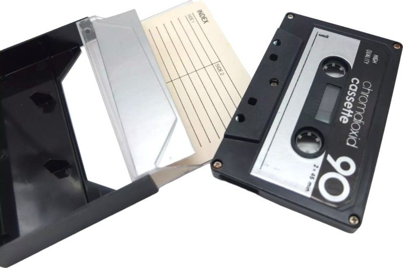 Compact Cassette No Name 90 Type II Chrome 1975 Europe