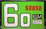 Compact Cassette Sound 60 "FM" Type I Normal 1971 Japan