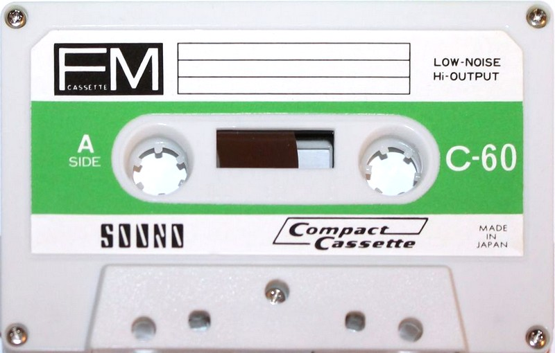 Compact Cassette Sound 60 "FM" Type I Normal 1971 Japan