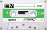 Compact Cassette Sound 60 "FM" Type I Normal 1971 Japan