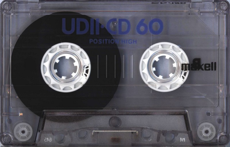 Compact Cassette Maxell UDII-CD 60 Type II Chrome 1998 Europe