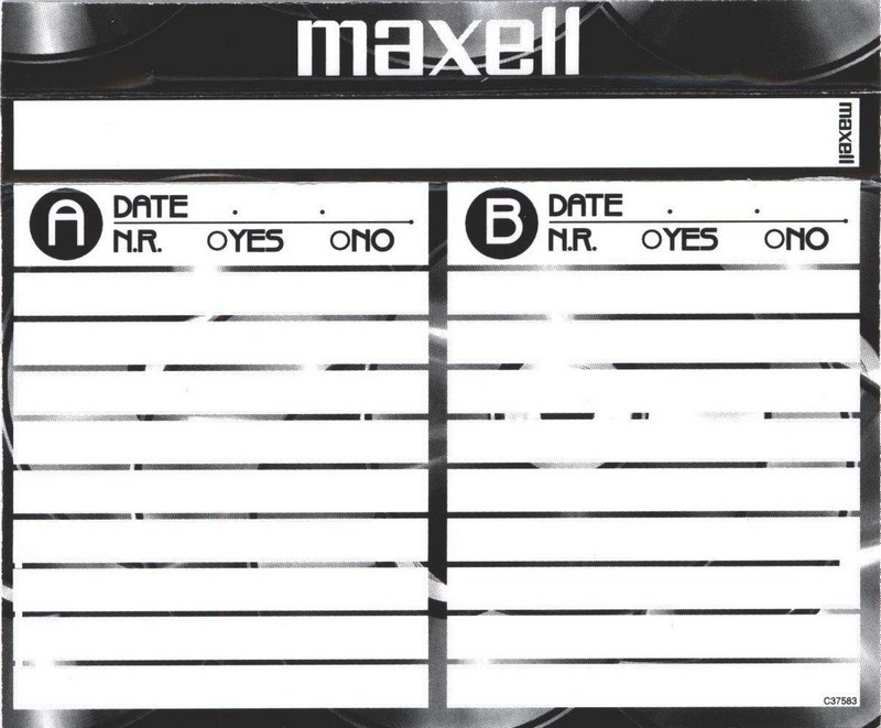 Compact Cassette: Maxell / Hitachi Maxell - UDII-CD 60