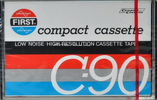 Compact Cassette First 90 Type I Normal 1980 Hong Kong