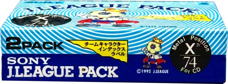 2 pack Sony X IV 74 "2C-74X4JL" Type IV Metal 1992 Japan