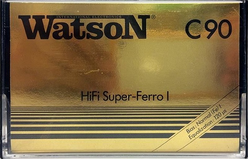 Compact Cassette Watson Super Ferro 90 Type I Normal 1979 Europe