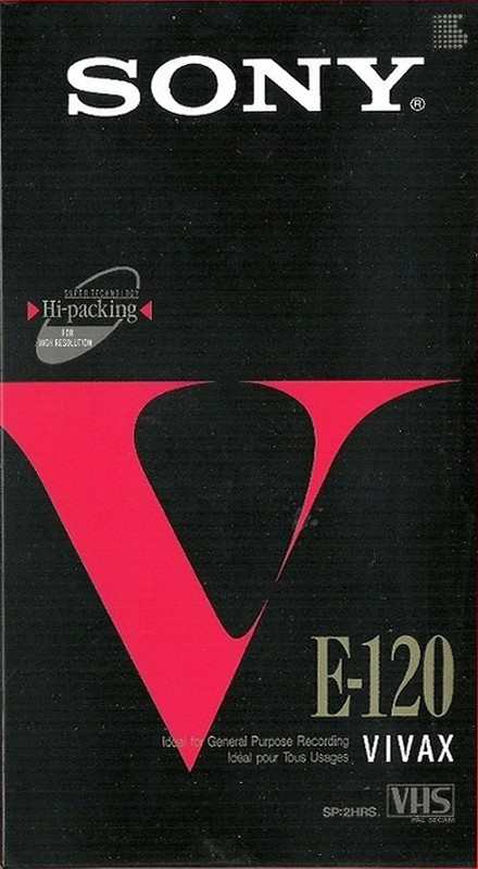 VHS, Video Home System: Sony  - V 120