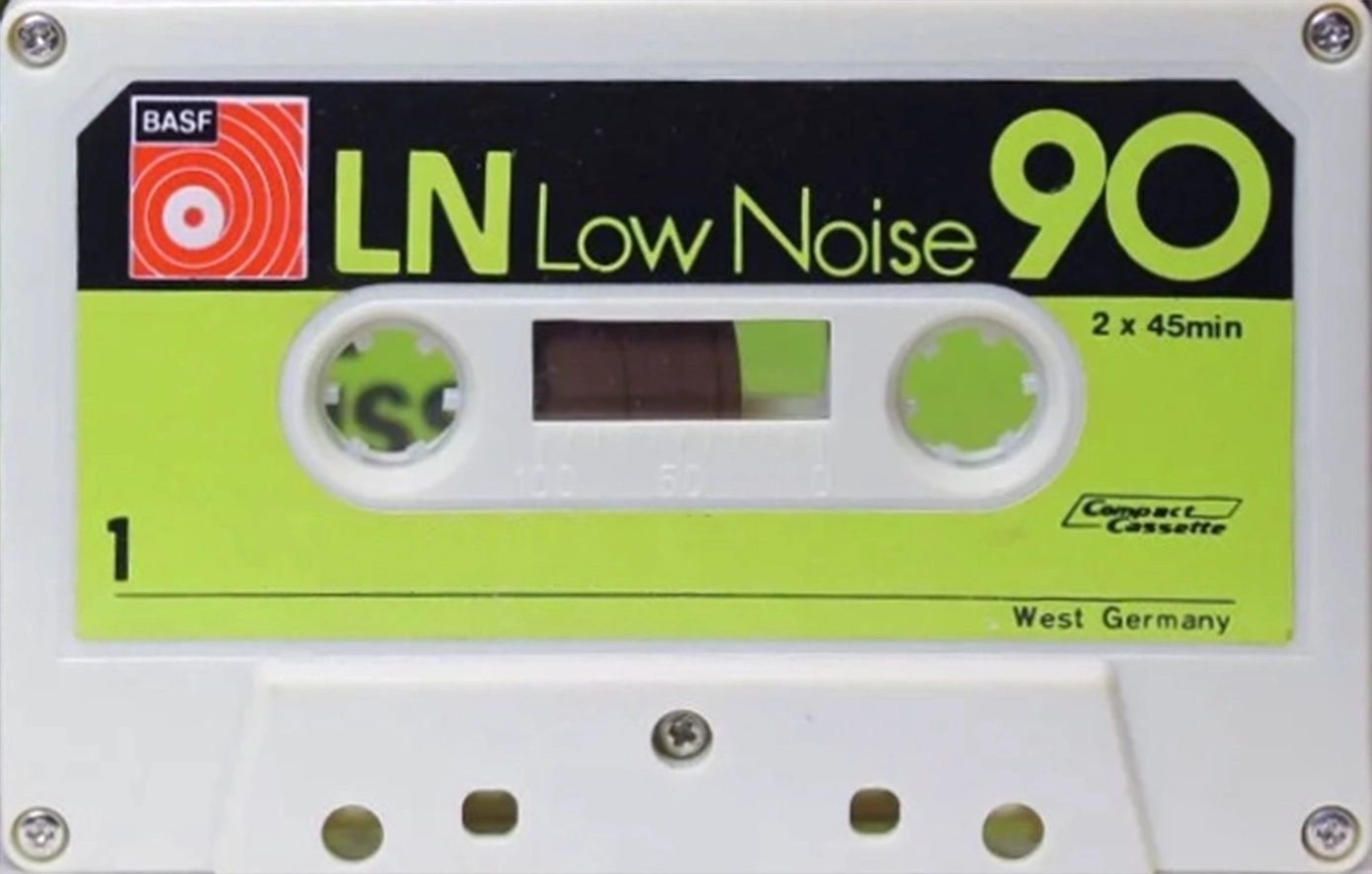 Compact Cassette BASF LN 90 Type I Normal 1974 Japan
