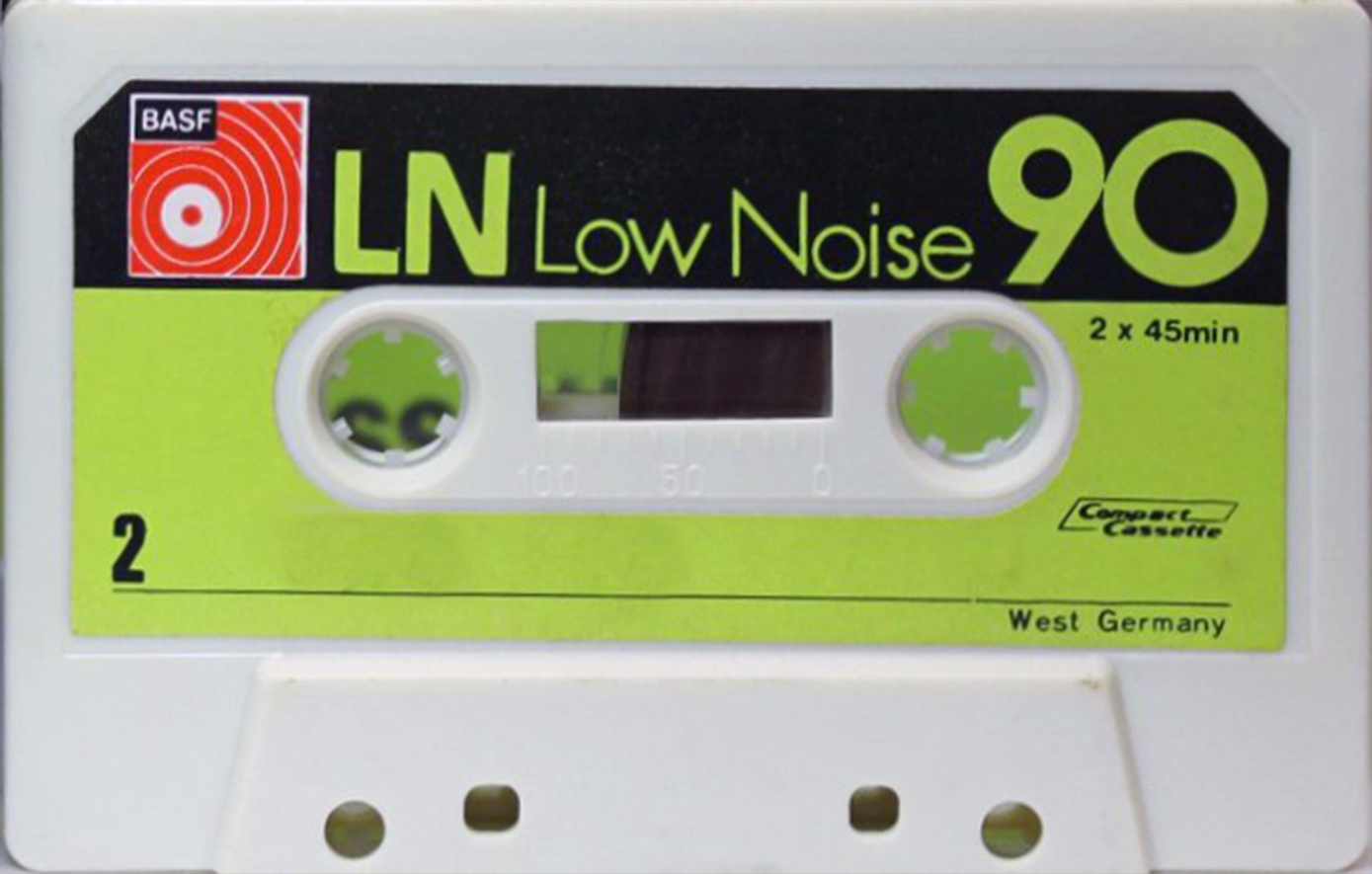 Compact Cassette BASF LN 90 Type I Normal 1974 Japan