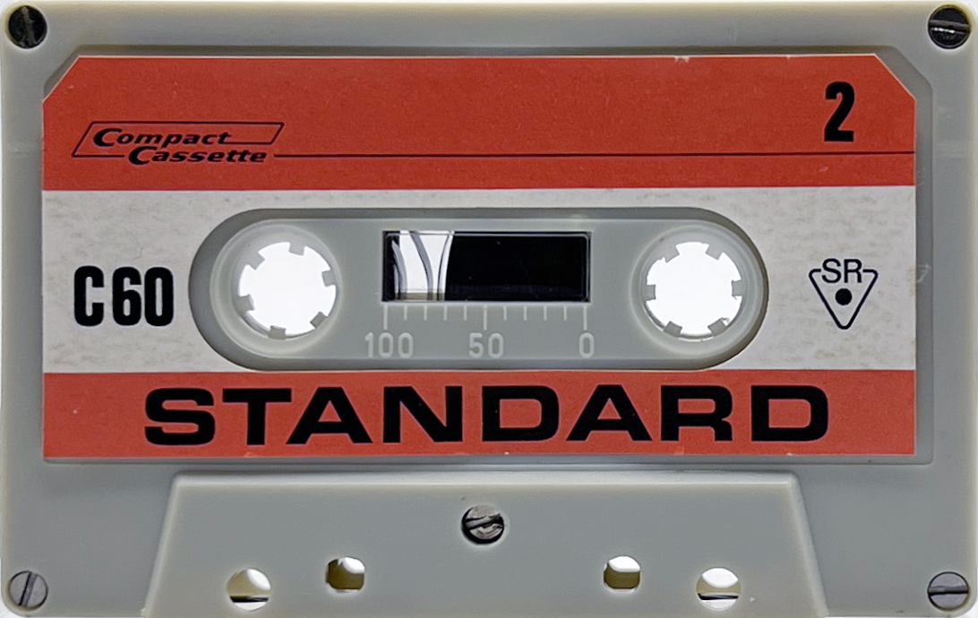 Compact Cassette Standard 60 Type I Normal 1976 Europe