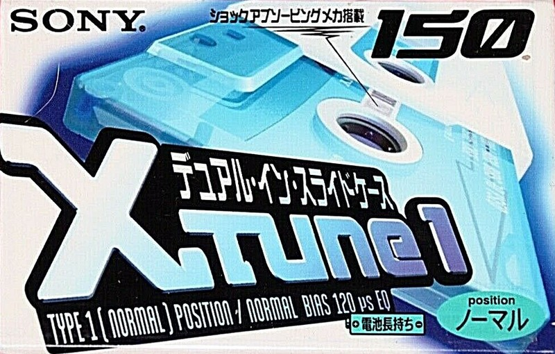 Compact Cassette Sony XI 150 "Xtune C-150X1E" Type I Normal 1998 Japan