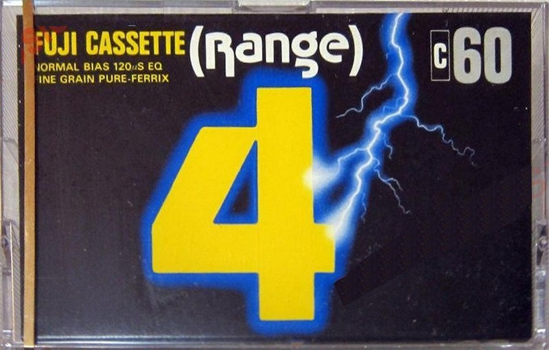 Compact Cassette Fuji Range 4 60 Type I Normal 1977 Japan