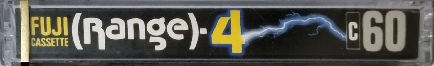 Compact Cassette Fuji Range 4 60 Type I Normal 1977 Japan