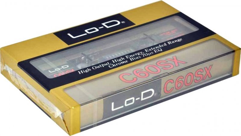 Compact Cassette Lo-D SX 60 Type II Chrome 1981 Japan