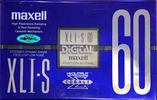 Compact Cassette Maxell XLI-S 60 "XLI-S 60(E)" Type I Normal 1995 Japan