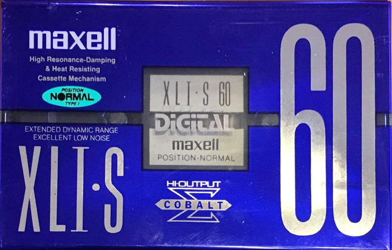 Compact Cassette: Maxell / Hitachi Maxell - XLI-S 60