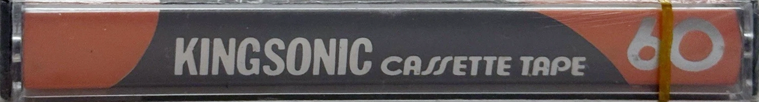 Compact Cassette Kingsonic 60 Type I Normal 1978 Hong Kong