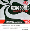 Compact Cassette Kingsonic 60 Type I Normal 1978 Hong Kong