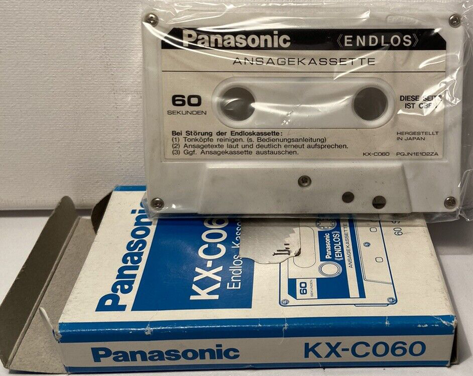 Compact Cassette: Matsushita Panasonic -  1