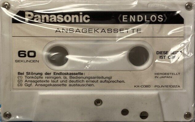 Compact Cassette: Matsushita Panasonic -  1