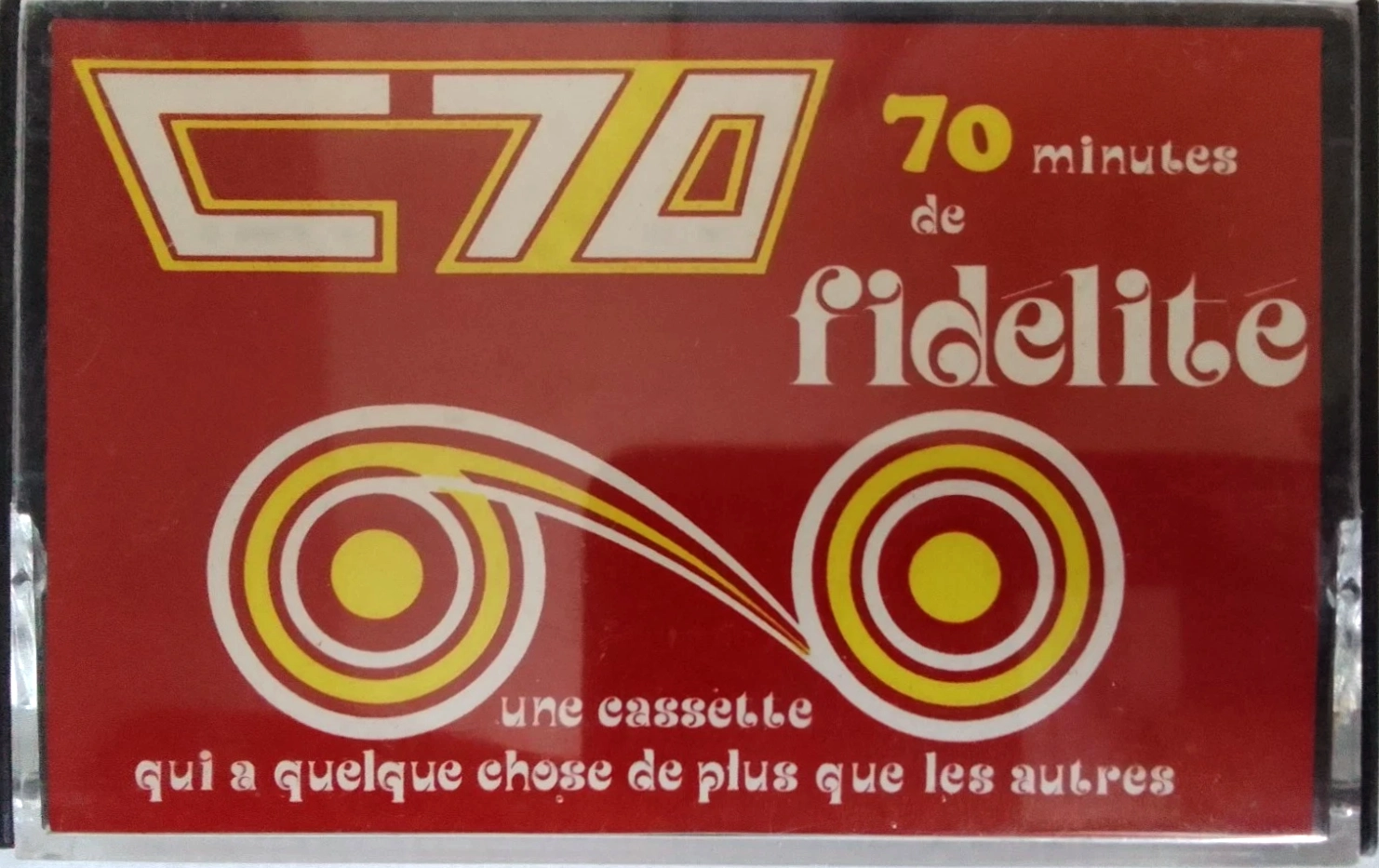 Compact Cassette Fidelite 70 Type I Normal France