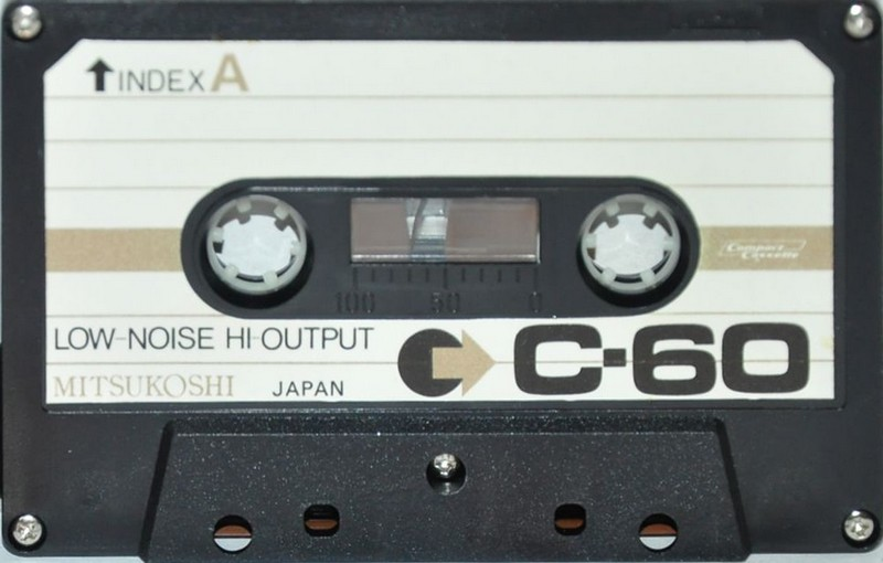 Compact Cassette Mitsukoshi 60 Type I Normal Japan